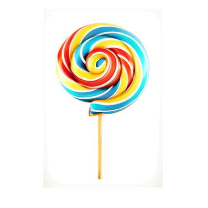 Rainbow Lollipop